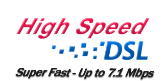High Speed DSL | Super Fast - Up to 7.1 Mbps